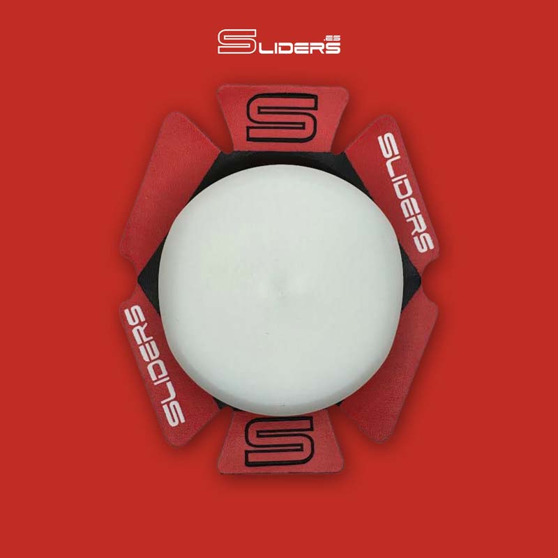 deslizaderas para moto sliders colores rojo y blanco